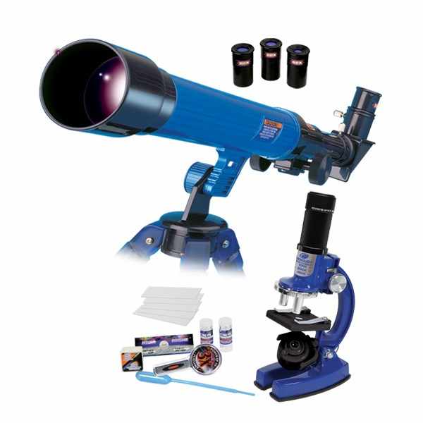 Mikroskop + teleskop