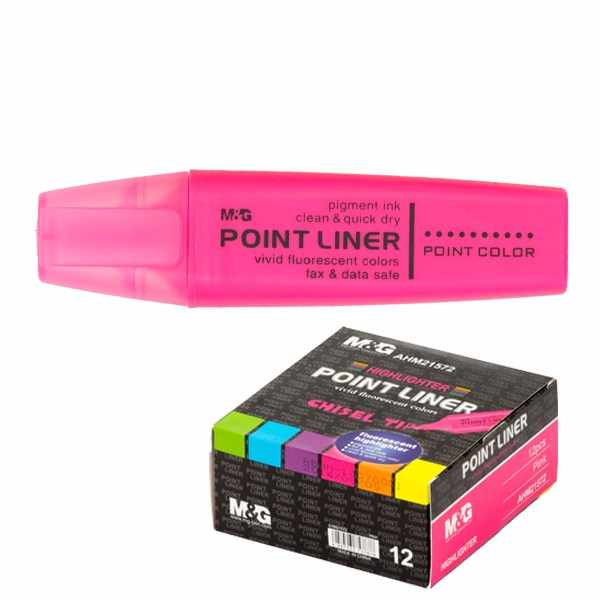 MG FLUO MAR.POINT LINER ROZE